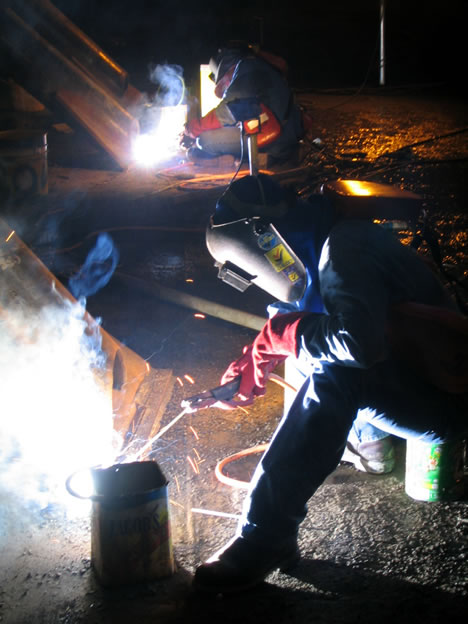 oil gas jobs welder welding seafastening