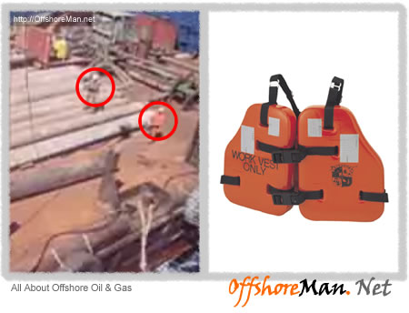 Offshore work vest.  Billy pugh is one of the brands